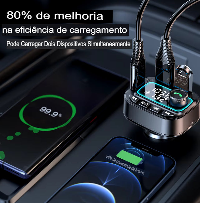 Car Charger (Carregador Tec para seu carro)